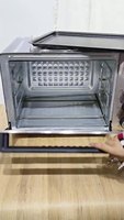 Four à pain à convection numérique portable, grande taille, pour la maison, cuisinière électrique pour pizza et toasts, appareil de cuisine