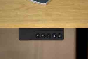 ऊंचाई-समायोज्य विद्युत नवीनतम तीसरी पीढ़ी की एकल-मोटर धातु तालिका फ्रेम सहित तालिका शीर्ष कंप्यूटर डेस्क - Product Image 5