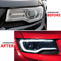 YU GUANG pour Jeep Grand Cherokee WK2 phares 2014-2021 pièces de voiture phares LED amélioré lampe frontale assemblage de lumière avant