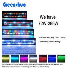 Chất lượng cao RGB đuổi theo Halo đa màu sắc thay đổi thanh ánh sáng 22 32 42 50 inch RGB <span class=keywords><strong>LED</strong></span> thanh ánh sáng cho xe tải xe 4x4 - Product Image 4