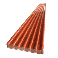 Muestra de Teja de Techo Corrugada para Talleres y Plantas, Teja de PVC Plástico UPVC, Techos con Superficie ASA, Tejas Lisas de PVC