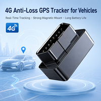Rastreador GPS para Vehículos de Alta Sensibilidad de Señal, Posicionamiento LBS Auxiliar, Alarma SOS, Monitoreo Remoto para Automóviles y Motocicletas