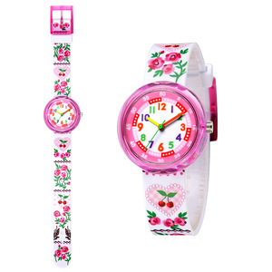 매력 맞춤형 시계 어린이 sr626sw 번 스퀘어 쿼츠 시계 3 포인터 작동 - Product Image 1