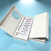 Boîte en carton personnalisée avec logo, boîte d'emballage pour stylo et flacon, étui de rangement écologique pour stylos, aiguilles et cartouches, flacon de 3 ml et 10 ml