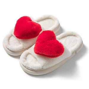 2026 nouveau KJ femmes INS à la mode intérieur extérieur maison pantoufles PVC doublure chaussures de maternité <span class=keywords><strong>EVA</strong></span> antidérapant fourrure pour printemps automne - Product Image 6