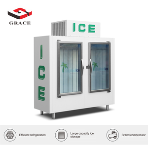 Acier inoxydable <span class=keywords><strong>ventilé</strong></span> de refroidissement commercial pour restaurant industriel grande capacité grande glacière pour le prix de stockage du poisson - Product Image 4