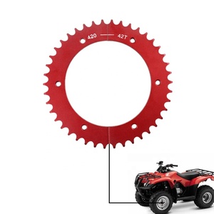 Piñón Trasero LINGQI RACING <span class=keywords><strong>420</strong></span> 42T para Motocicleta, Scooter, ATV, Go Kart, Quad, Motocicletas Todoterreno - Product Image 3