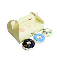 Carton personnalisé repas pour enfants boîte de friandises enfants pignon boîtes de cotillons biscuits bonbons beignet logo imprimé de qualité alimentaire