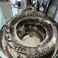 Mini cylindre de verrouillage avec serrure, machine à assembler, anneau de clip et caméra en acier