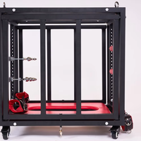 Cage d'isolement BDSM en métal avec verrouillage pour bondage et contraintes extrêmes - Mobilier de jeu pour adultes