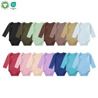 Combinaison bébé à manches longues 100% coton, vêtements pour nouveau-né, body bébé, combinaison bébé unisexe, 0-24 mois, fabricant OEM ODM