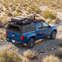 Toldo Retráctil Manual de Aleación de Aluminio con Caja Trasera y Cubierta Rígida para Jeep Gladiator Sport S 2020+ Work Truck