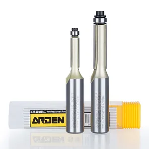 Arden profesional bantalan Shank Flush Trim Router karbida Bit pemangkasan pemotong penggilingan untuk chipboard 10201014