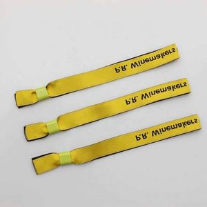 Pulsera de Tela de Poliéster Personalizada de Fábrica OEM, Elegante, Lujosa, Deportiva, con Moneda, Regalo Empresarial - Product Image 5