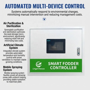 Conteneur mobile intelligent clé en main pour fourrage, avec système de contrôle à distance IoT via application, C0062, cycle de croissance rapide en 7 jours - Product Image 4