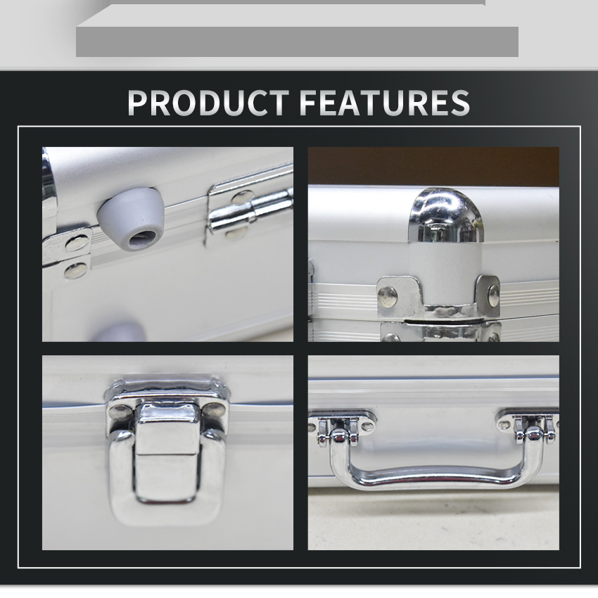 Factory Custom Marble Quartz Case Carry Board Catalog Suitcase Solid Surface Aluminum Case Stone Ceramic Tile Display Sample Box