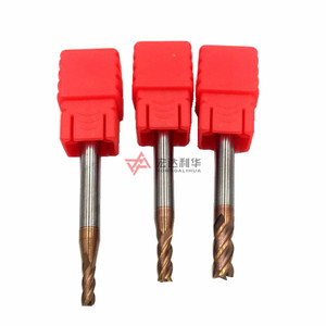 Mata Profil Pemotong <span class=keywords><strong>CNC</strong></span> Dua Suling Karbida, Mata Bor Pemotong Ujung Lurus <span class=keywords><strong>Cnc</strong></span> Pemotong Penggilingan Kayu 3.175Mm 12Mm untuk Kayu - Product Image 3