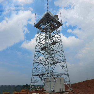 Shenghong thép mạ kẽm lookout & Quan sát tháp Viễn Thông 30m Chiều cao GB/ANSI/TIA-222-G tiêu chuẩn 50 năm tuổi thọ - Product Image 4