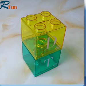 Bloque <span class=keywords><strong>de</strong></span> construcción cuadrado hucha - Product Image 6