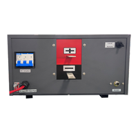 Alimentation électrique CC programmable 24V 200A à sortie unique, noir, refroidissement par air forcé, RS485, pour placage nickel-chrome-or