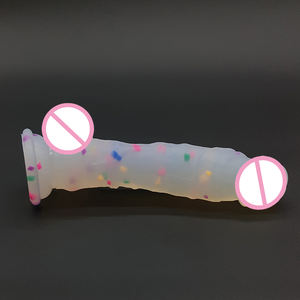 <span class=keywords><strong>Dildo</strong></span> de Piel de Cordero con Cabeza de Hongo Colorido, Consolador Realista Enorme, Consolador de Silicona para Mujer, Juguetes Sexuales para Mujer - Product Image 2