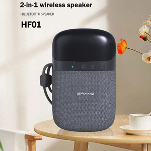 Venta caliente <span class=keywords><strong>2</strong></span> en 1 BT 5,1 Auricular inalámbrico Altavoz Auriculares con cancelación de ruido Altavoz portátil para exteriores - Product Image 4