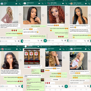 Lots de Cheveux Brésiliens Vierge Non Traités Grade 12A Blond Platine 613, Ondulés, Alignés dans le Sens de la Cuticule, Extensions de Cheveux Humains Remy 100% Naturels en Gros - Product Image 6