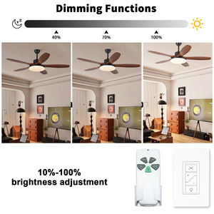 JF-068 + 53T + MINI R28 <span class=keywords><strong>3</strong></span> pièces <span class=keywords><strong>sans</strong></span> <span class=keywords><strong>fil</strong></span> RF contrôle <span class=keywords><strong>interrupteur</strong></span> à distance ensemble lumière marche/arrêt fonction ventilateur de plafond <span class=keywords><strong>interrupteur</strong></span> mural pour un usage domestique - Product Image 3