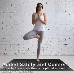 パズルエクササイズマット1/2インチEVAインターロッキングフォーム24インチ床タイル24 SQ Fパック - Product Image 6