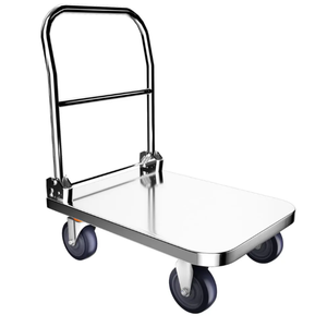 Carretilla Plegable de Acero Inoxidable de Alta Resistencia para Trabajo Pesado, Gran Capacidad de Carga para Servicios de Fabricación - Product Image 2