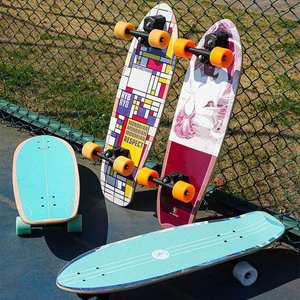 Tabla de Surf No Style S6, Skateboard de 31 Pulgadas, Profesional, Sin Sistema de Empuje, para Adultos, Principiantes, Uso General - Product Image 2