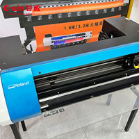 Impresora/Cortadora de Inyección de Tinta Automática Roland BN-20 Usada con Soporte, Impresora de Tinta Eco Solvente Rollo a Rollo para Impresión en Vinilo