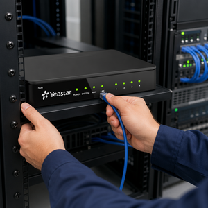 Système téléphonique IP VoIP Yeastar S20 pour petites entreprises - Prise en charge de 20 utilisateurs d'extension, 10 appels simultanés, 20 lignes SIP - Product Image 2