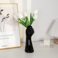 MSH Moderne Minimaliste Maison Nordique Art Humain En Céramique Ornement De Mariage Lieu Vase Décoration