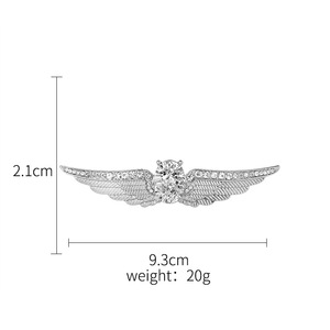 Trâm cài thời trang weiman, ngọc trai nữ, cổ chữ V thích hợp, nút tinh tế, phụ kiện phù hợp, Pin cố định lớn - Product Image 6