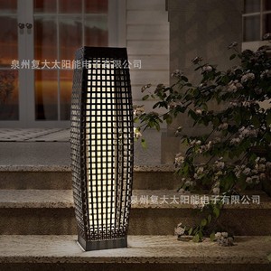 Lámpara Solar de Jardín de Mimbre de 60 cm, LED, Exterior, Impermeable, de Pie, para Patio, Jardín, Hotel, Decoración - Product Image 2