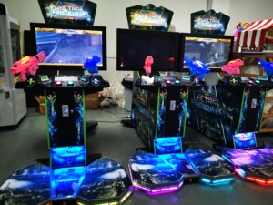 Trẻ Em Người Lớn Người Ngoài Hành Tinh Súng Bắn Súng Mô Phỏng Video Shooter Mô Phỏng Đồng Tiền Hoạt Động Trò Chơi Video Arcade Trò Chơi Trò Chơi Máy - Product Image 6