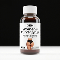 Sirop de Maca OEM Naturel pour la Beauté des Fesses avec un Effet Liftant Puissant, Soutien Immunitaire pour Hanches et Fesses Volumineuses, Usage Adulte