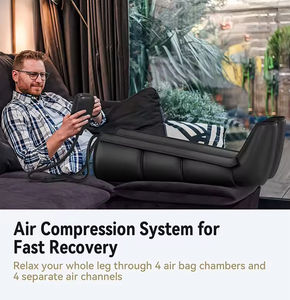 Botas de Compresión de Aire para Recuperación, Botas de Masaje de Aire para Pies y Piernas para la Circulación Sanguínea, Botas de Masaje de Piernas con Compresión de Aire - Product Image 2