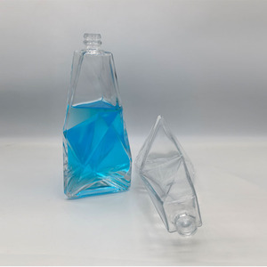 Tùy chỉnh hình chai rượu vang Crysta Glass lụa màn hình in rượu mạnh rượu Gin chai thủy tinh tùy chỉnh năng lực khác nhau - Product Image 4