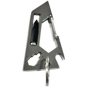 Tarjeta Multiherramienta de Acero Inoxidable con Abrebotellas, Destornillador, Llavero, Herramienta de Supervivencia EDC para Exteriores - Product Image 2