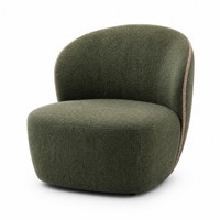 Fauteuil inclinable pivotant moderne à une place pour salon et bureau – Idéal pour le travail et la détente