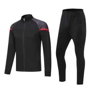 Haute qualité hiver <span class=keywords><strong>Football</strong></span> vestes hommes à manches longues <span class=keywords><strong>Football</strong></span> survêtement Kit bleu clair enfants Jogging <span class=keywords><strong>Football</strong></span> Club survêtements - Product Image 5