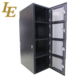 Gabinete para Servidor de Centro de Datos de 19 Pulgadas, Resistente, para el Mercado Estadounidense, con Malla Ventilada, 4 Segmentos, con Nueve Marcos Plegables - Product Image 3