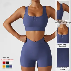 Sommer Damen Schönheit zurück mehrfarbig schnell trocken laufen Training Workout Fitness sexy Sport Frauen Yoga BH
