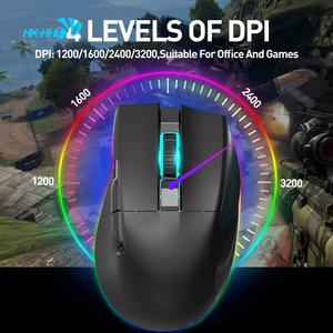 Chuột chơi game với ánh sáng LED chuột không dây sạc chuột T27 - Product Image 4