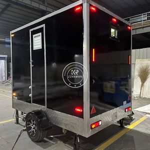 Maisons préfabriquées modulaires de luxe, villas, maison capsule spatiale, 2 chambres avec cuisine - Product Image 3