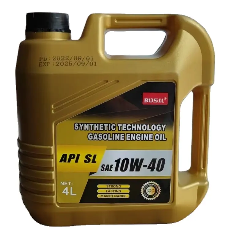 Aceite de motor de gasolina totalmente sintético 10w40, el mejor