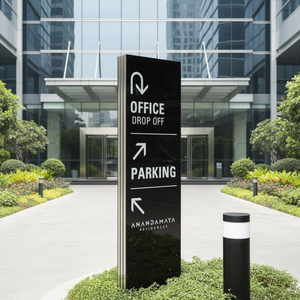 Custom <strong>Airport</strong> Way Finding <strong>Signage</strong> LED Light Box Stainless Steel Sign IP65 Weatherproof Customizable Size Color for <strong>Airport</strong> - Product Image 1