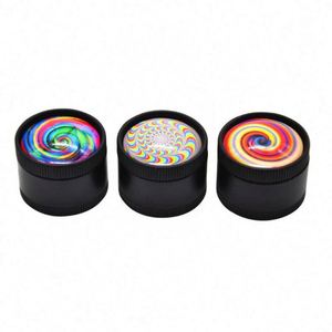 Hot Selling 30*22mm Zinc Alloy 3 Parts <b>Herb</b> <b>Grinder</b> 3D Mini Tobacco <b>Grinder</b> Crusher <b>Grinder</b> - Product Image 3